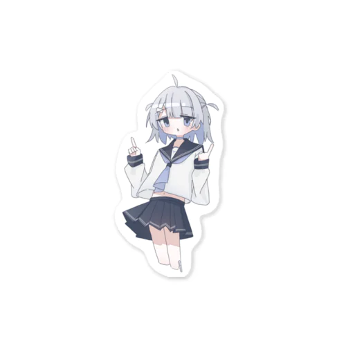 背理ょぬ Sticker