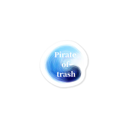 Pirates of trash Sticker