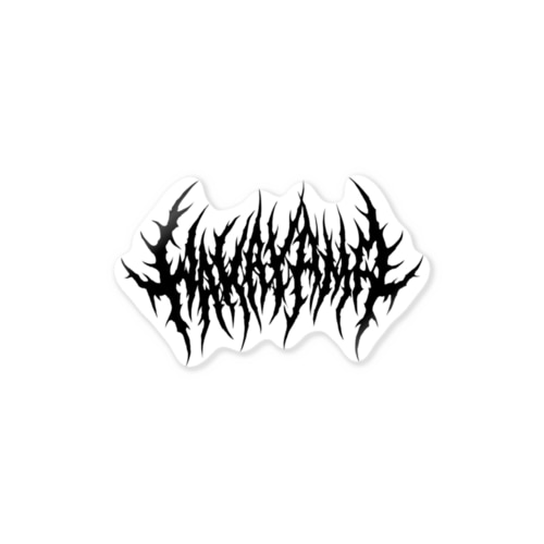 デスメタル和歌山/ DEATH METAL WAKAYAMA Sticker