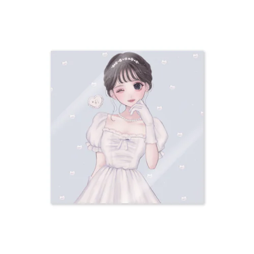  ꙷ𓍯ゆにこ Sticker