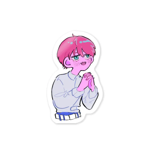 🥹🩵 Sticker