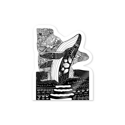クジラ Sticker