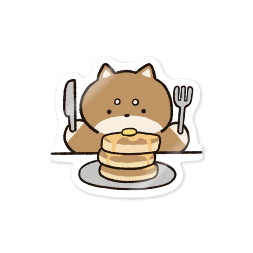 パンケーキとゆるしば Sticker