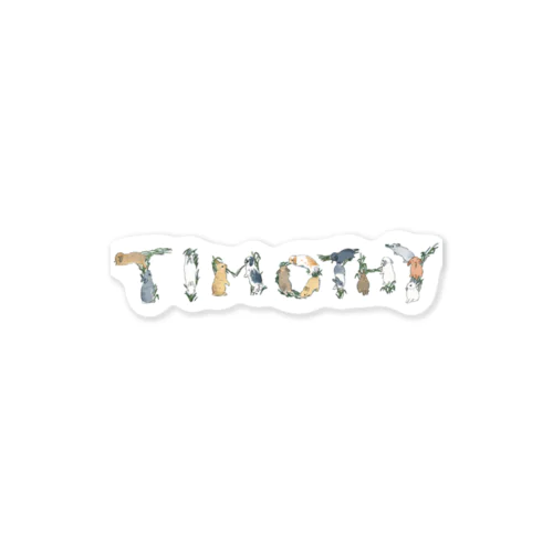 TIMOTHY Sticker