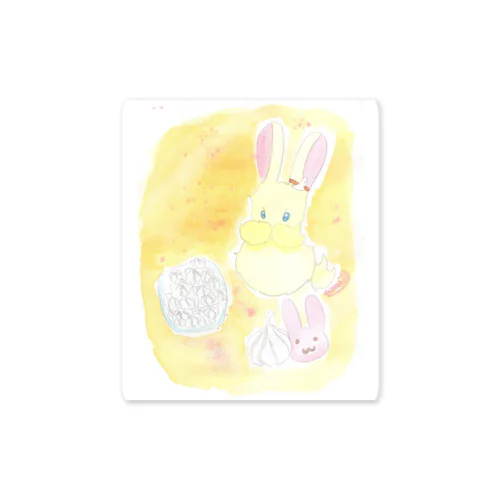 メレンゲちゃんとメレンゲクッキー Sticker