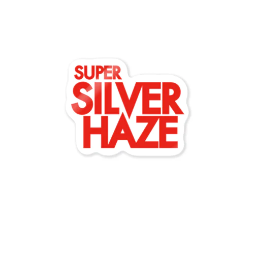 SUPER SILVER HAZE ステッカー