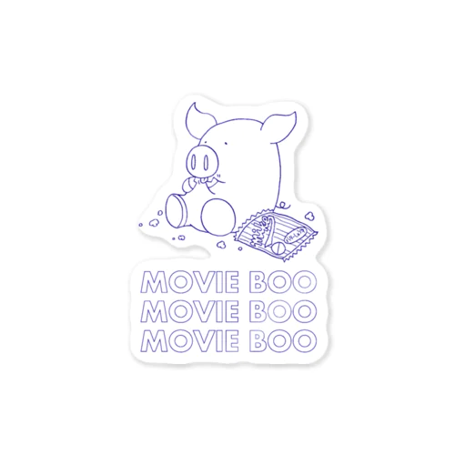 MOVIEBOO ステッカー