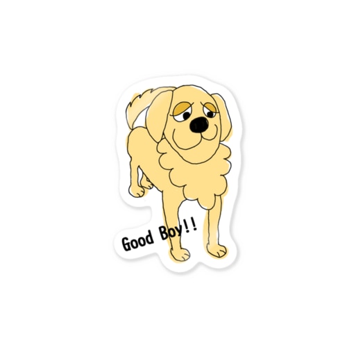 Good Boy!!ゴールデン Sticker