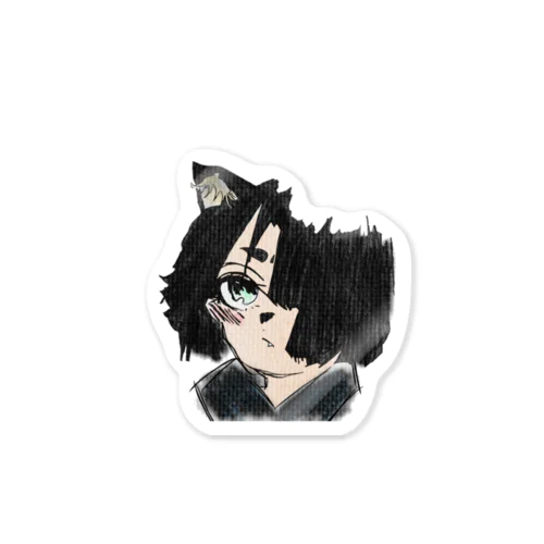 猫耳少女 Sticker