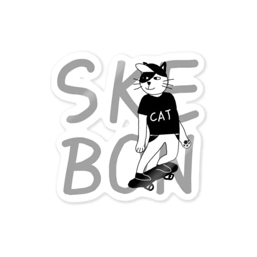 スケボーキャット Sticker