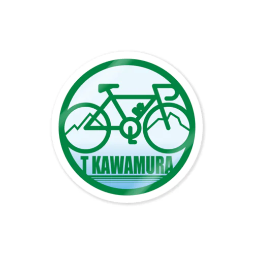 パ紋No.3300 T KAWAMURA Sticker