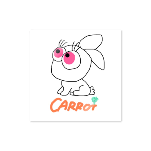 love=carrot ステッカー