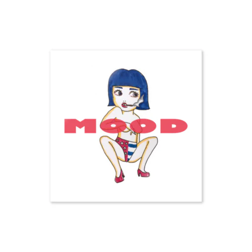 MOOD ステッカー