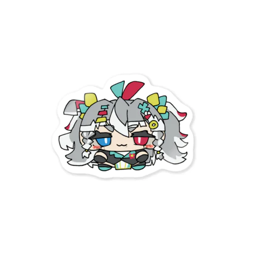 じゅらぺたステッカー：閉口ver Sticker