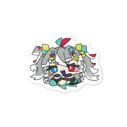 じゅらぺたステッカー：開口ver Sticker