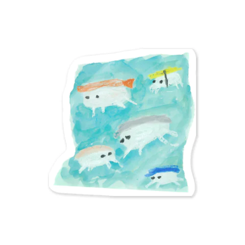 寿司魚 Sticker