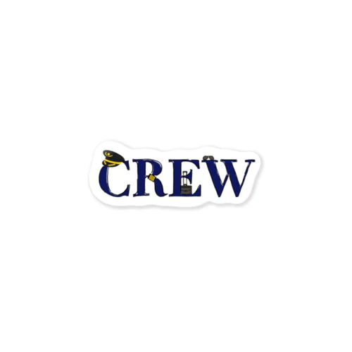 CREW-cock pit- Sticker