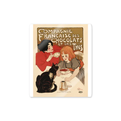 チョコレートと紅茶のフランス商会 / French Company of Chocolates and Teas Sticker