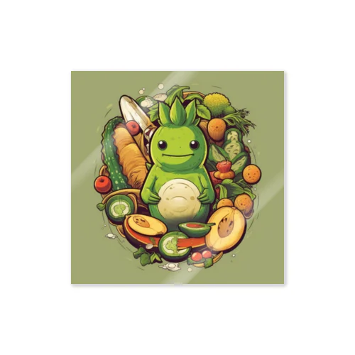 Kappa's Cucumber Cuisine2 Sticker