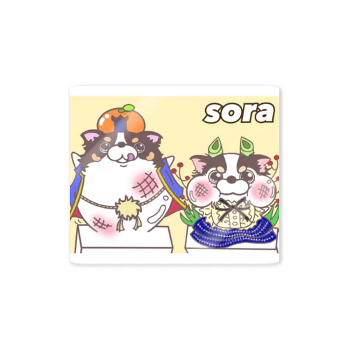 宇宙(sora)グッズ ステッカー