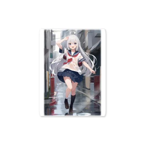 雨上がりの少女 Sticker