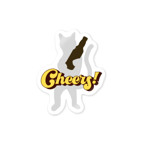 Cheers! Sticker