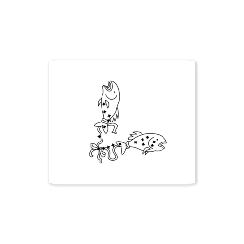  Pisces～うお座～2/20-3/20 Sticker