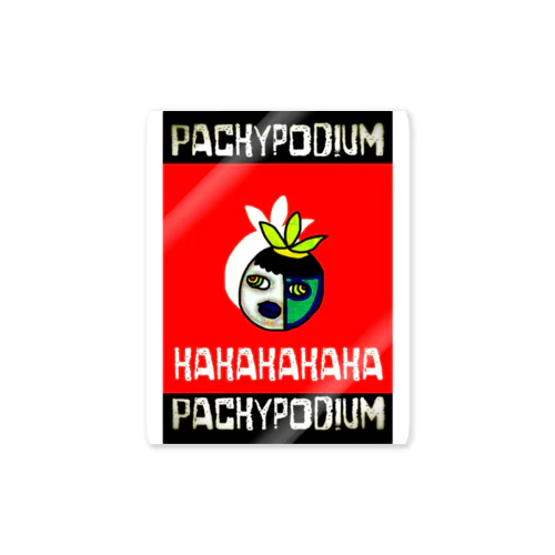 Pachypodium ステッカー