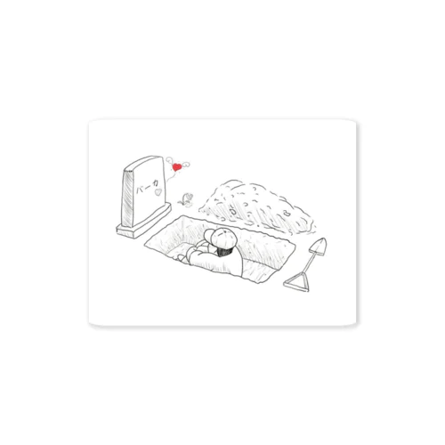フジモトボッチ Sticker