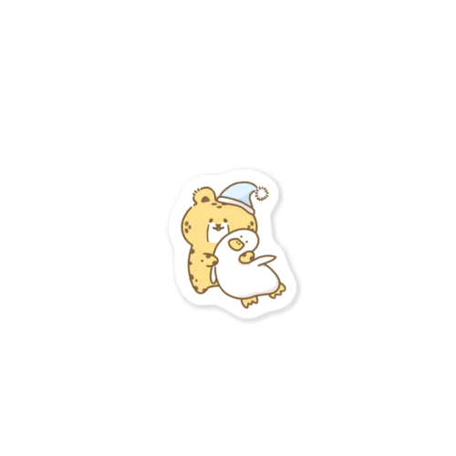 添い寝しにきた足おそチーター Sticker