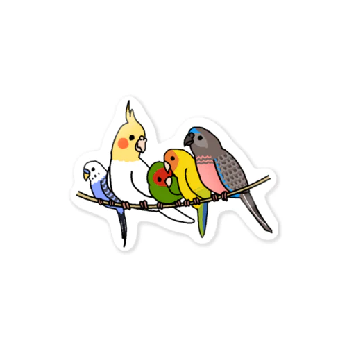 うちのお鳥様 Sticker