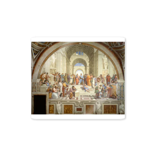 アテナイの学堂 / The School of Athens Sticker
