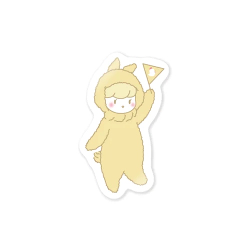 きいろのあのこ Sticker