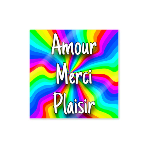 Amour Sticker