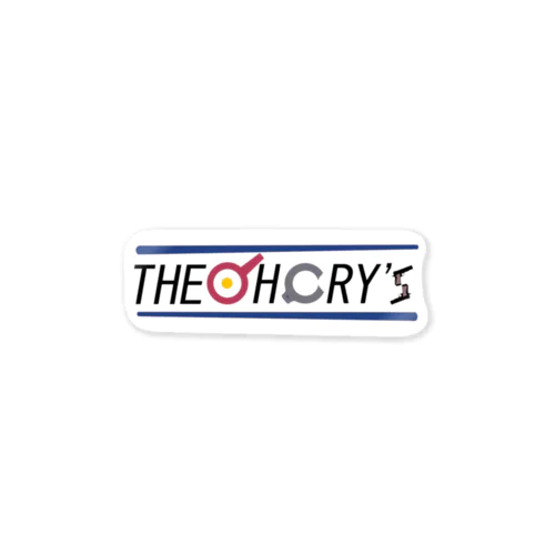 THE OHCRY'S（切り抜き文字） ステッカー