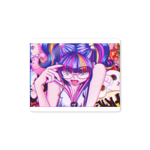 【昭和ヤンキー少女】 Sticker