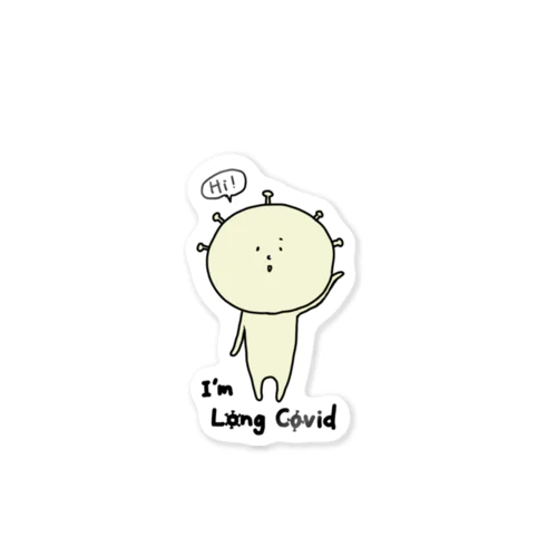 Long COVID Sticker