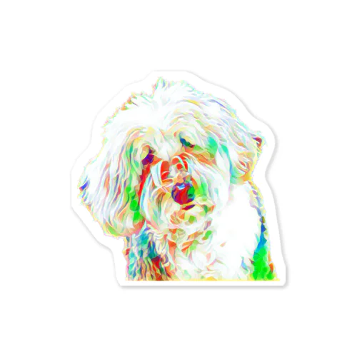 Fluffy Candy Sticker