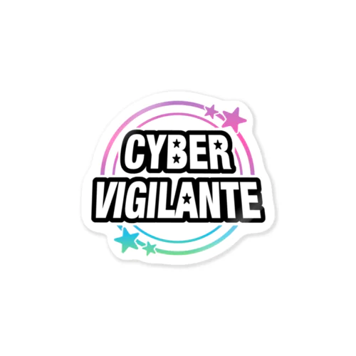 CIBER VIGILANTE_アイコンステッカー Sticker