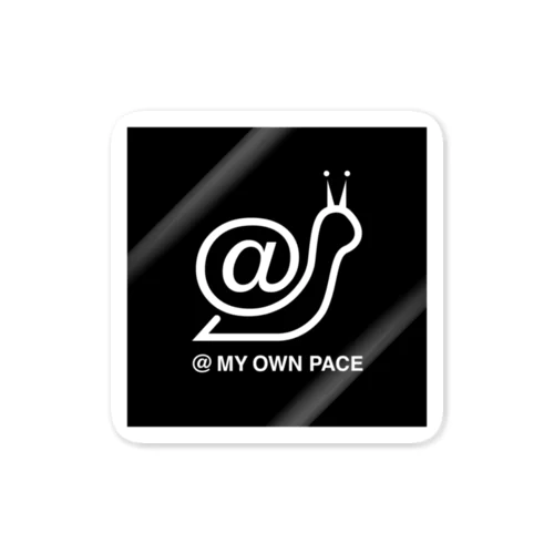 @ MY OWN PACE Sticker