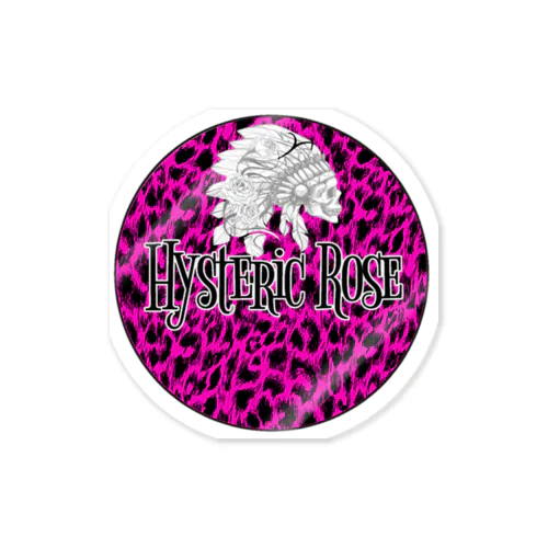 Hysteric roseバンドグッズ ピンク Sticker