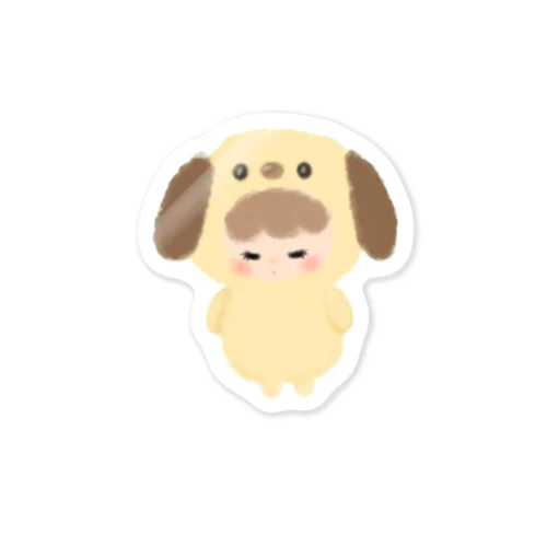 ふわふわわんちゃん Sticker