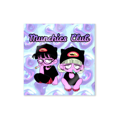 MUNCHIES CLUB Sticker