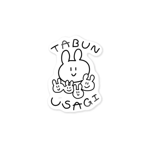 TABUN USAGI Sticker