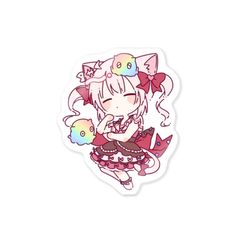 🐟しゃけまる Sticker