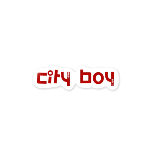 CityBoy ステッカー