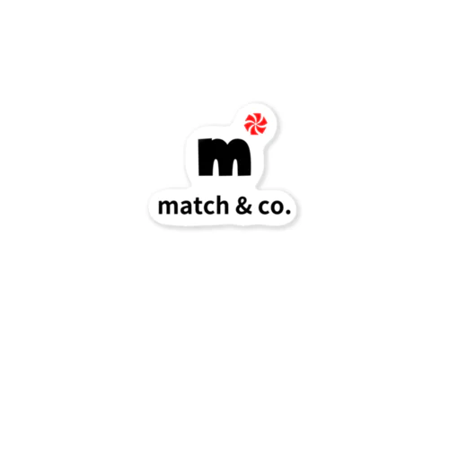 match & co ステッカー