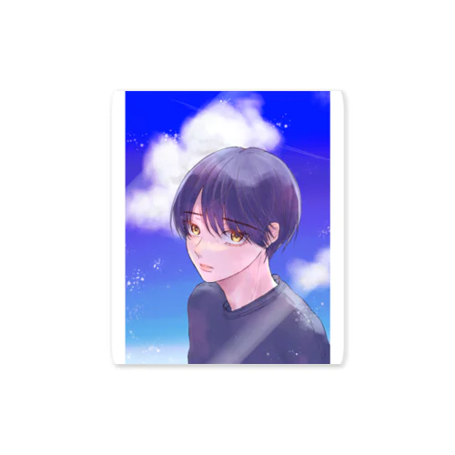 青空の少年 Sticker