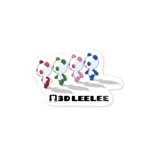 交通安全 【3D LEELEE】 Sticker