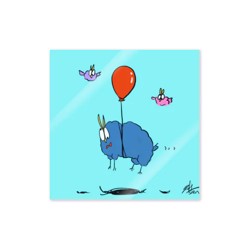 Birshee Balloon ステッカー